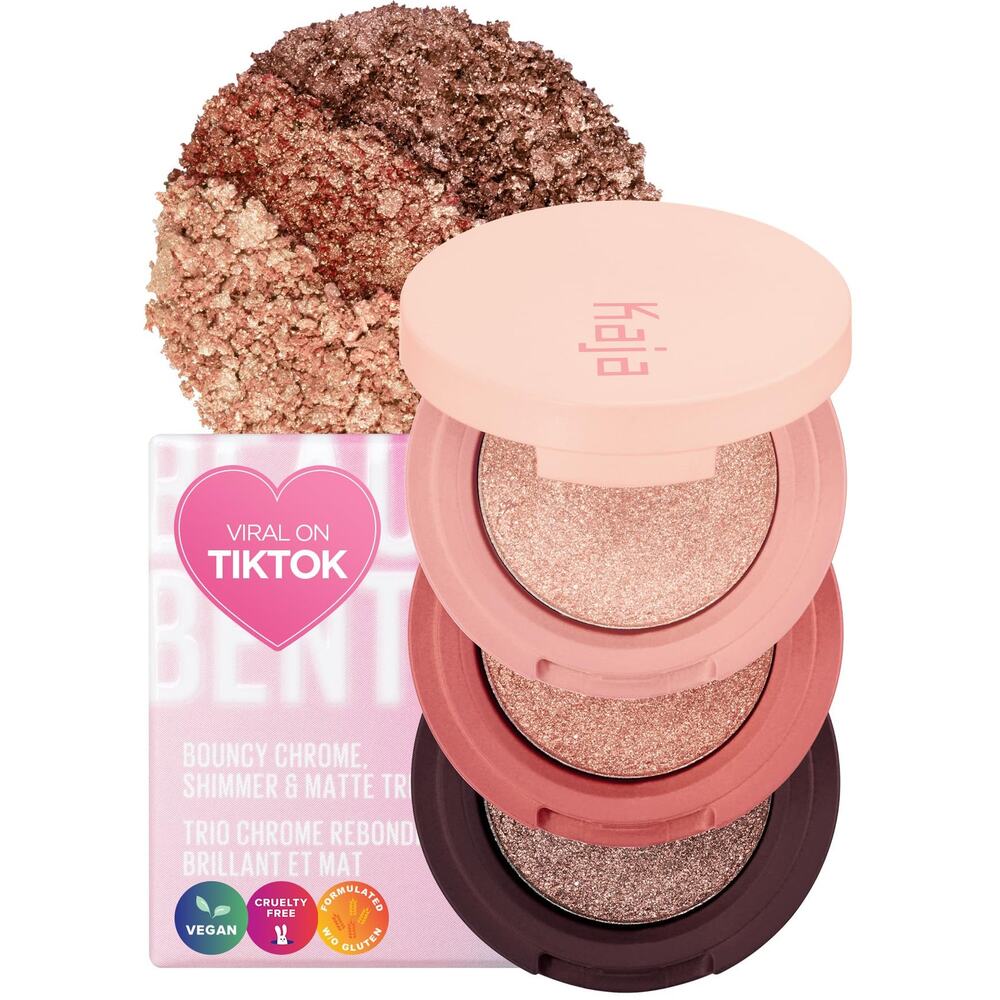 Kaja Beauty Bento Eyeshadow TrioMatte & Shimmer Stacks - 0.10oz - Orange Blossom